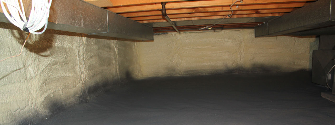 Lincoln spray foam insulation for crawl spaces